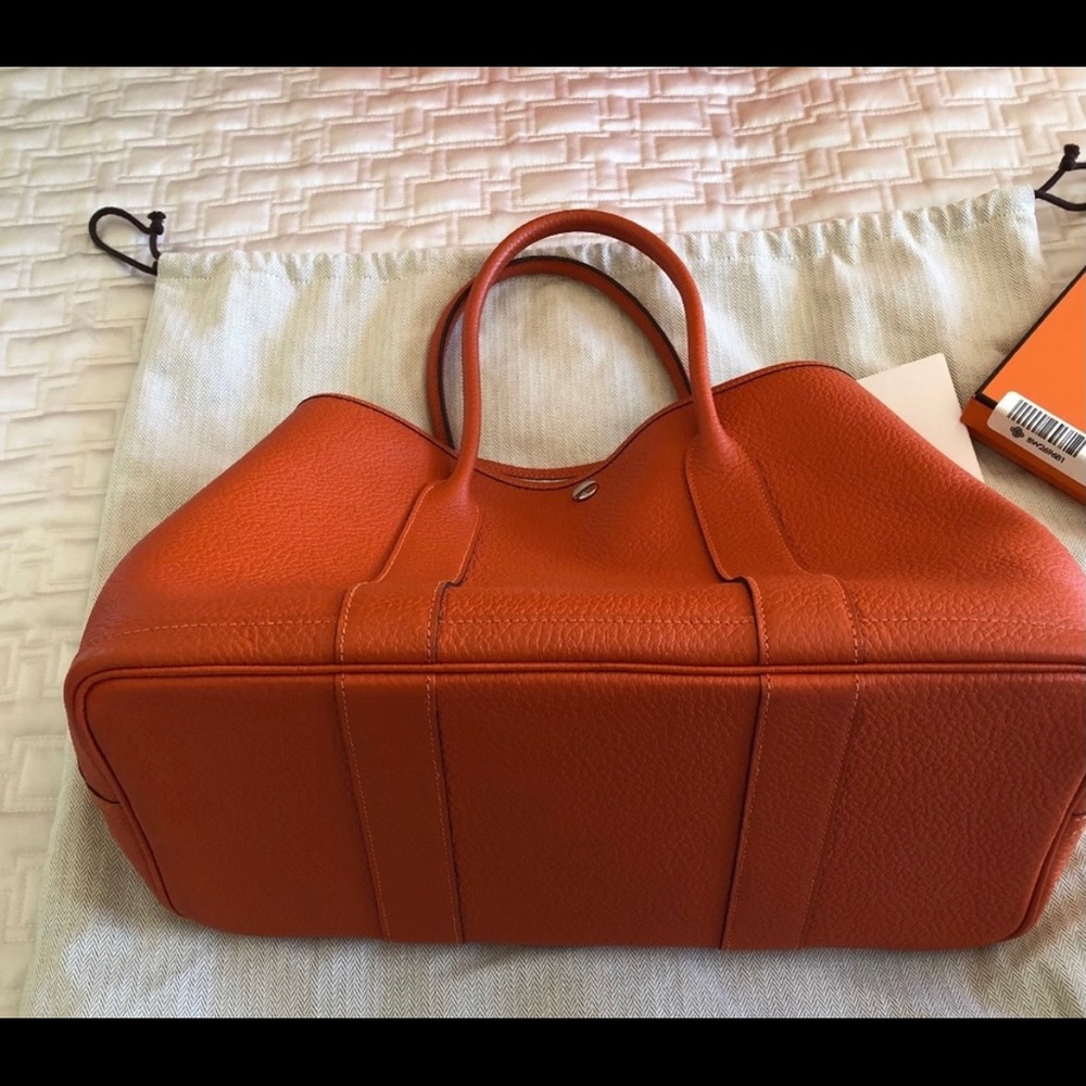 New🌹Hermès Garden Party 36 mm traditional Orange - Picture 2 of 9